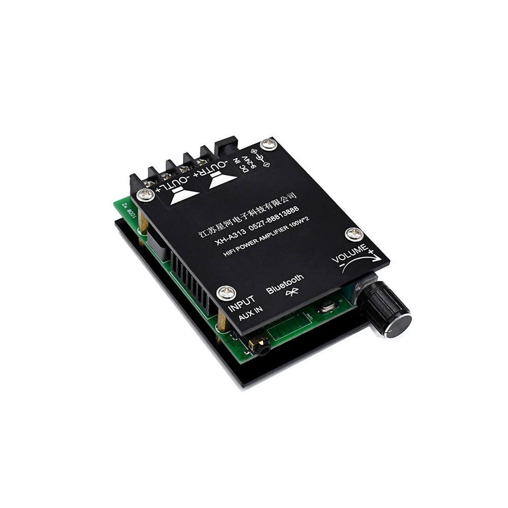 XH A313 HIFI беспроводной Bluetooth 5 0 цифровой усилитель мощности плата TPA3116D2 100WX2 стерео