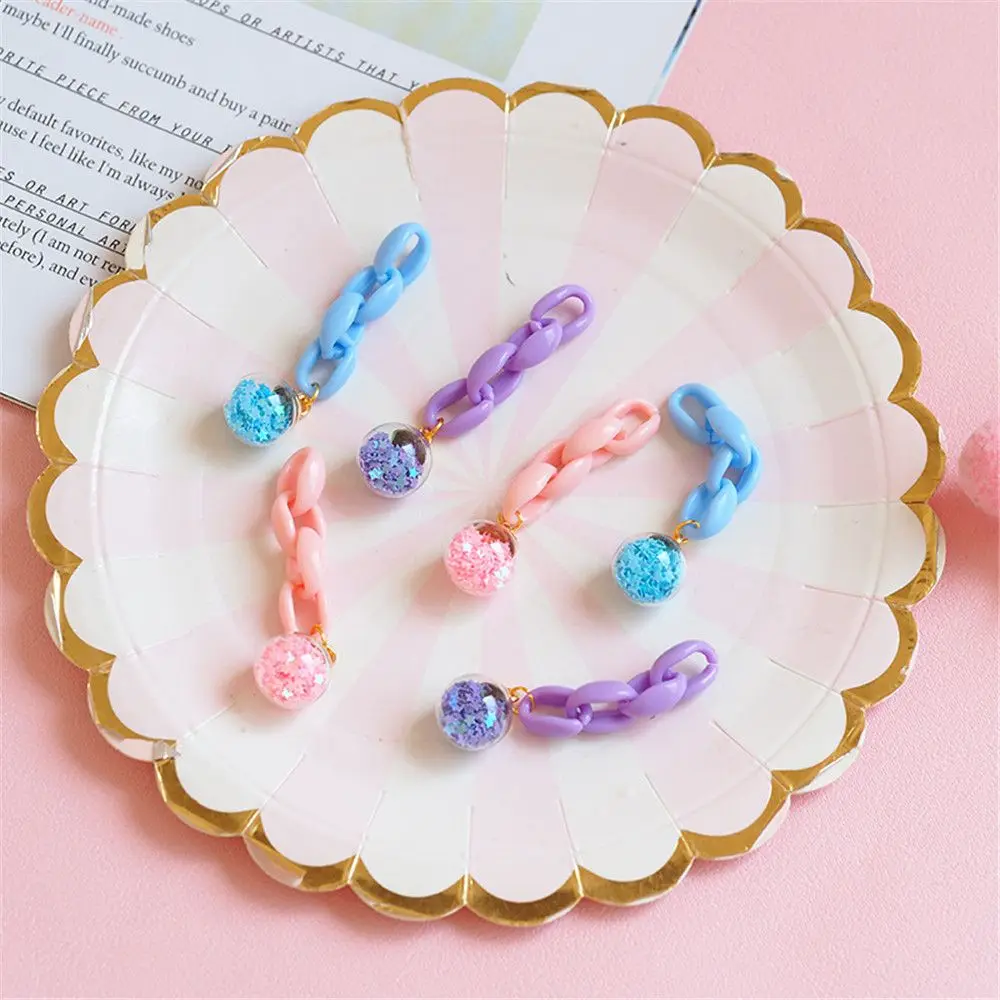 2 шт. милый Блестящий блокнот с блестками орнамент стеклянный шар подвесные