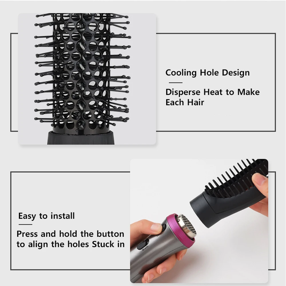 Фен-щетка для завивки и выпрямления волос 5 в 1 |