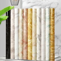 marble vinyl film self adhesive wallpaper for bathroom kitchen cupboard countertops contact paper pvc waterproof wall stickers