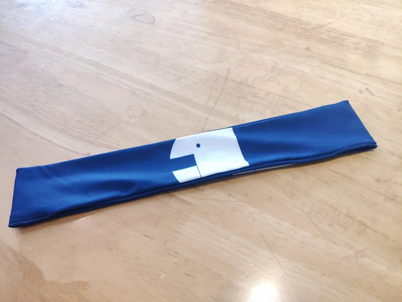 

Anime SK8 the Infinity Reki Kyan Cosplay Costume Headwear Prop Blue Headband Unisex Sports Hair band