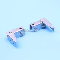 10pairs stainless steel cabinet door hinge pivot glass door hinge glass clamps for 5 8mm glass install up and down fg257
