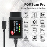 elm327 v1 5 hs ms can made for forscan pro car scan tool for ford hidden function programming obd2 diagnostic scanner