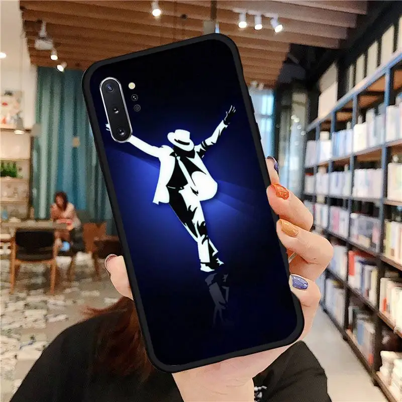 

Super star michael Space dance Phone Case For Samsung A50 A51 A71 A20E A20S S10 S20 S21 S30 Plus ultra 5G M11 funda cover