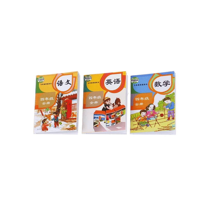 

1/12 кукольный домик, винтажная Миниатюрная модель школьной книги, кукольный домик, декор мебели