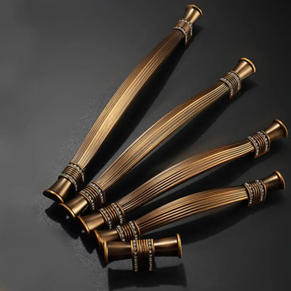 Европейский стиль ручка дверная ручки для комода или шкафа с ящиками Современная