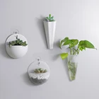 Растительная вешалка, цветочный горшок, настенная подвесная ваза для бонсай, плантатор, садовое украшение, стеллаж для хранения, Балконная Цветочная подставка