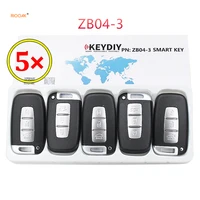 riooak 5pcslot keydiy kd zb04 3 kd smart key remote for kd x2kd minikd200kd900urg200 key programmer hyundai free shipping