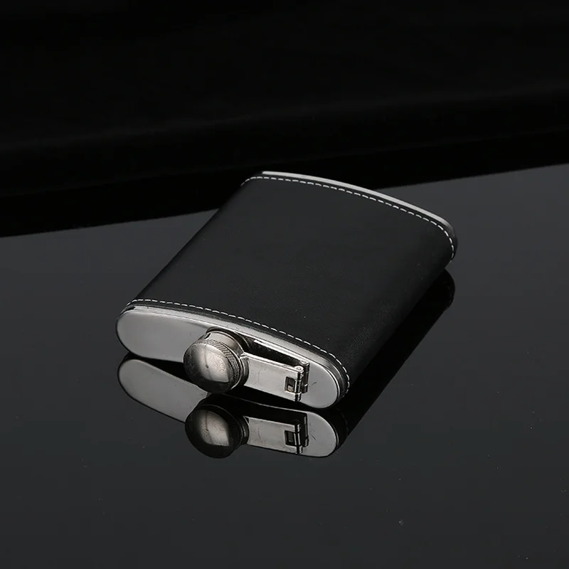 Фляга из ПУ кожи 9 унций 255 мл|Плоские фляги| |