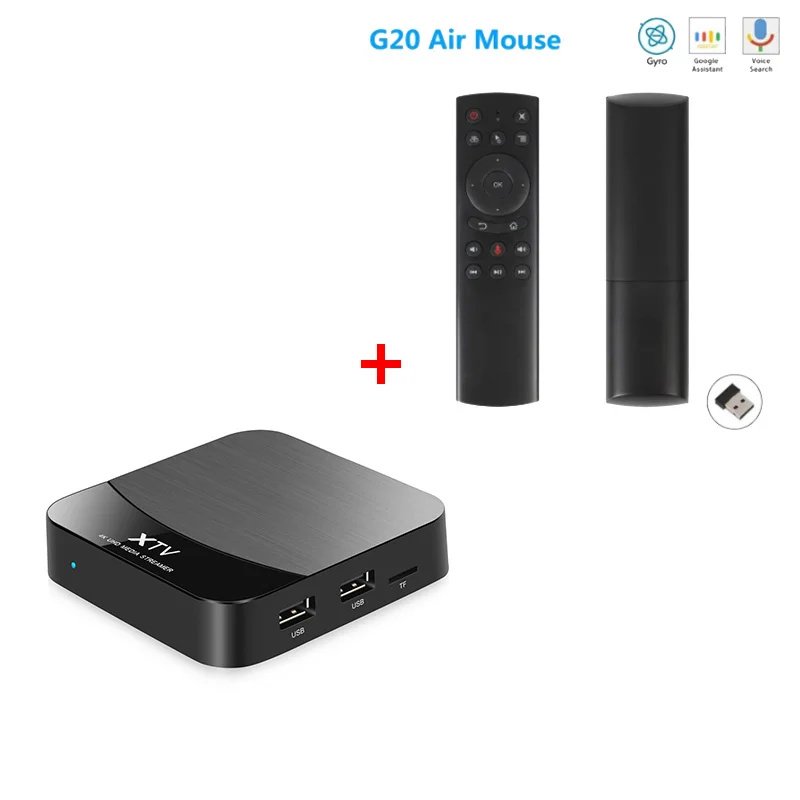 1GB8GB add G20S MEELO Plus X tv Android 7,1 Smart tv Box Amlogic S905X 1 ГБ DDR3 8 ГБ eMMC телеприставка 4K HD 100M LAN 2,4G 5G Wifi OEM медиаплеер - Цвет: 1GB8GB add G20S
