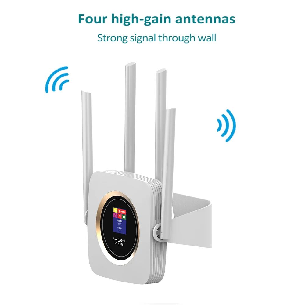 Wi fi роутер TianJie модем CPE 4G Мобильная точка доступа беспроводной широкополосный с