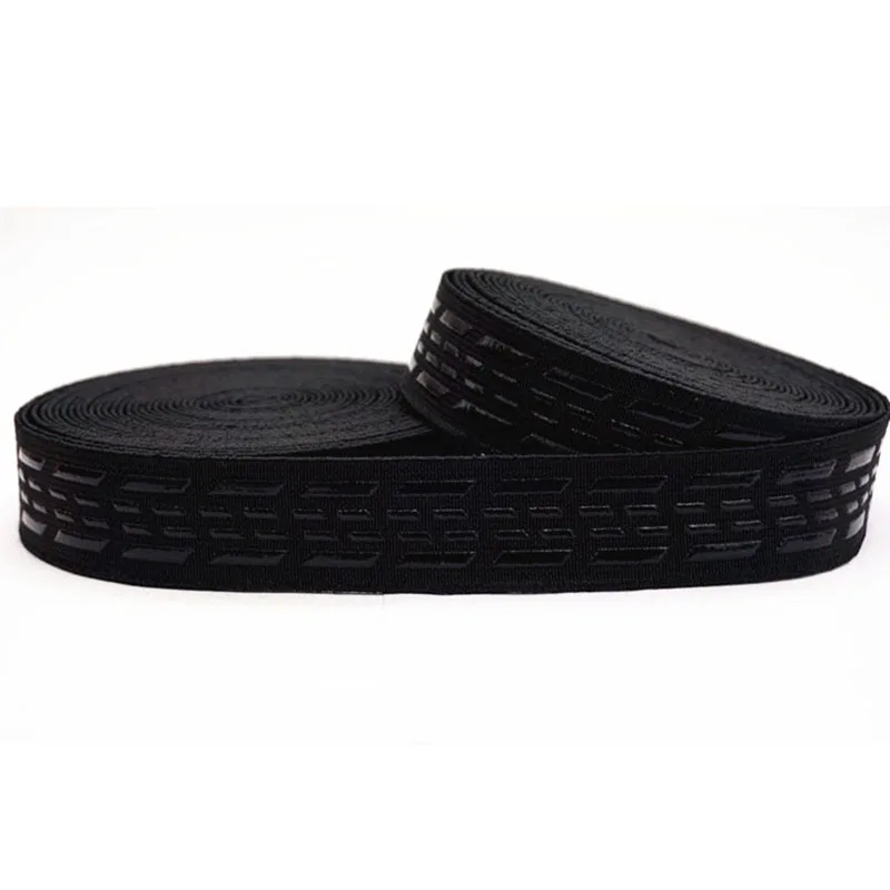 25mm 1 '' Wide Non-Slip Silicone Elastic Sewing Garment Grip Band Webbing Belt for Sport Clothes Wrist Waist DIY Rubber 1-10M | Дом и