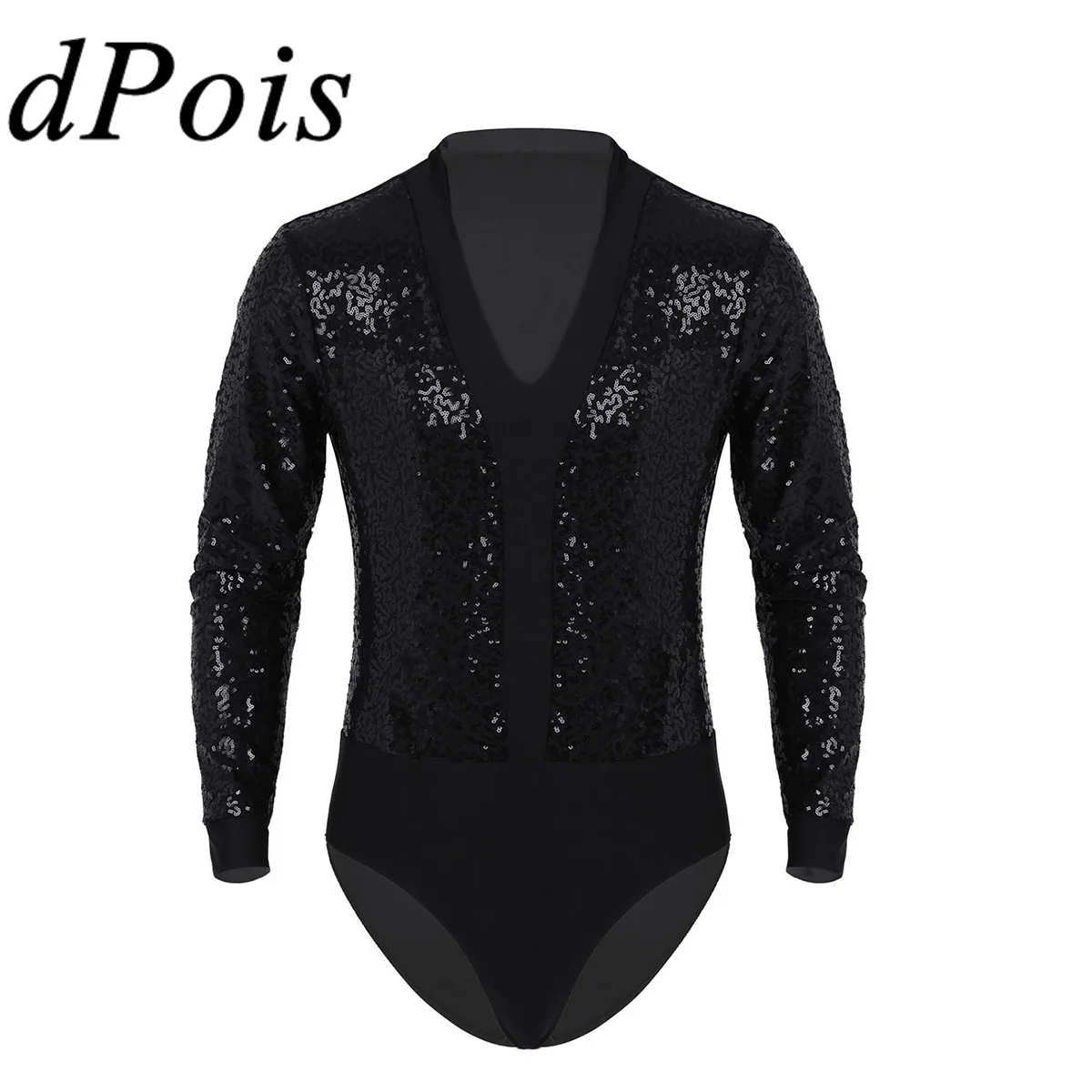 DPOIS танцевальное платье для мужчин танцевальный костюм латиноамериканских