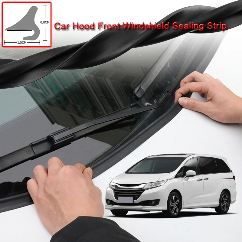 

For Honda Odyssey 2014-2020 Car Seal Strip Windshied Spoiler Filler Protect Edge Weatherstrip Strips Sticker Auto Accessories