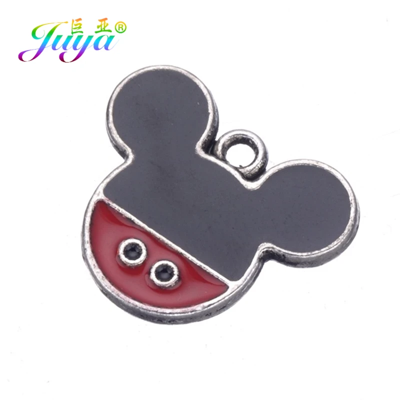As Photo 15 Pieces Juya DIY 15 шт./лот оптовые ювелирные изделия поставки эмаль животных беспроводной мини-маршрутизатор подвески для женщин детские ювелирные изделия изготовление - Окраска металла: As Photo 15 Pieces