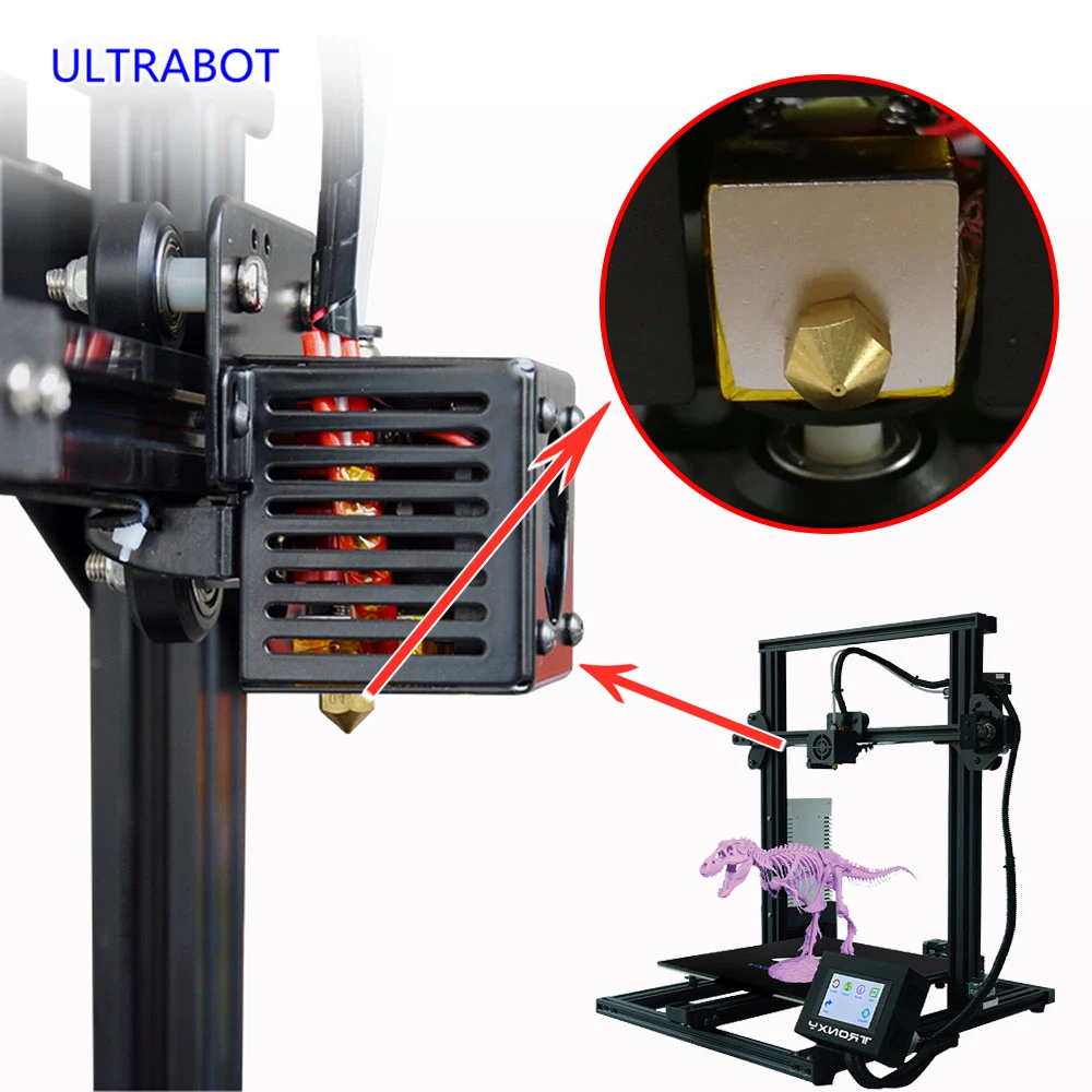 Высококачественные аксессуары для 3D-принтеров сопло 0 2 3 4 5 6 8 1 мм печатающая