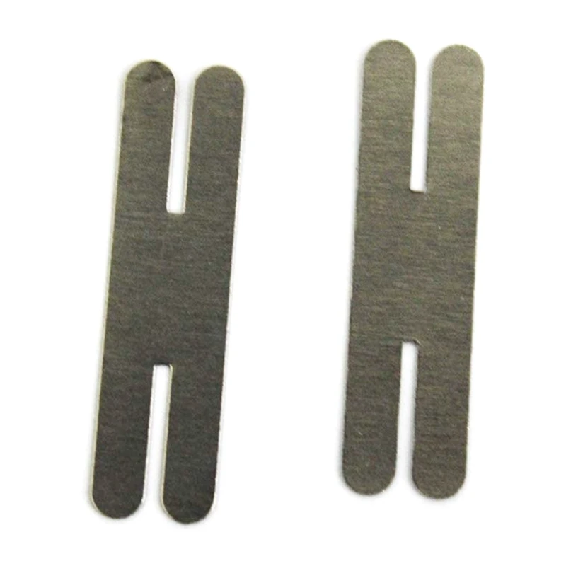 

50LB 100pcs 0.2x30x8mm Nickel Plated Steel Strap Sheets for Battery Spot Welding Machine Welder Washers