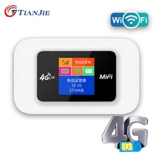 Router 4g Sim Card Unlocked Wireless Wifi Modem LTE GSM Portable Wi-Fi 100Mbps High Speed Broadband Network Travel Partner