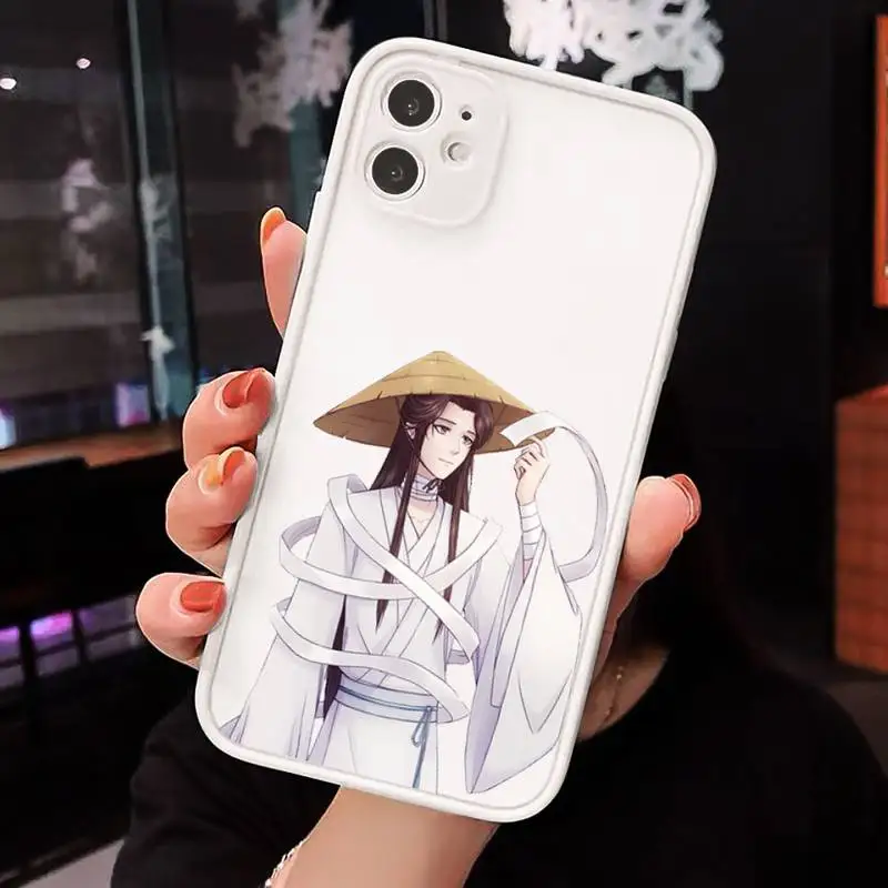 

Tian Guan Ci Fu anime Phone Cases matte transparent For iphone 7 8 11 12 plus mini x xs xr pro max cover