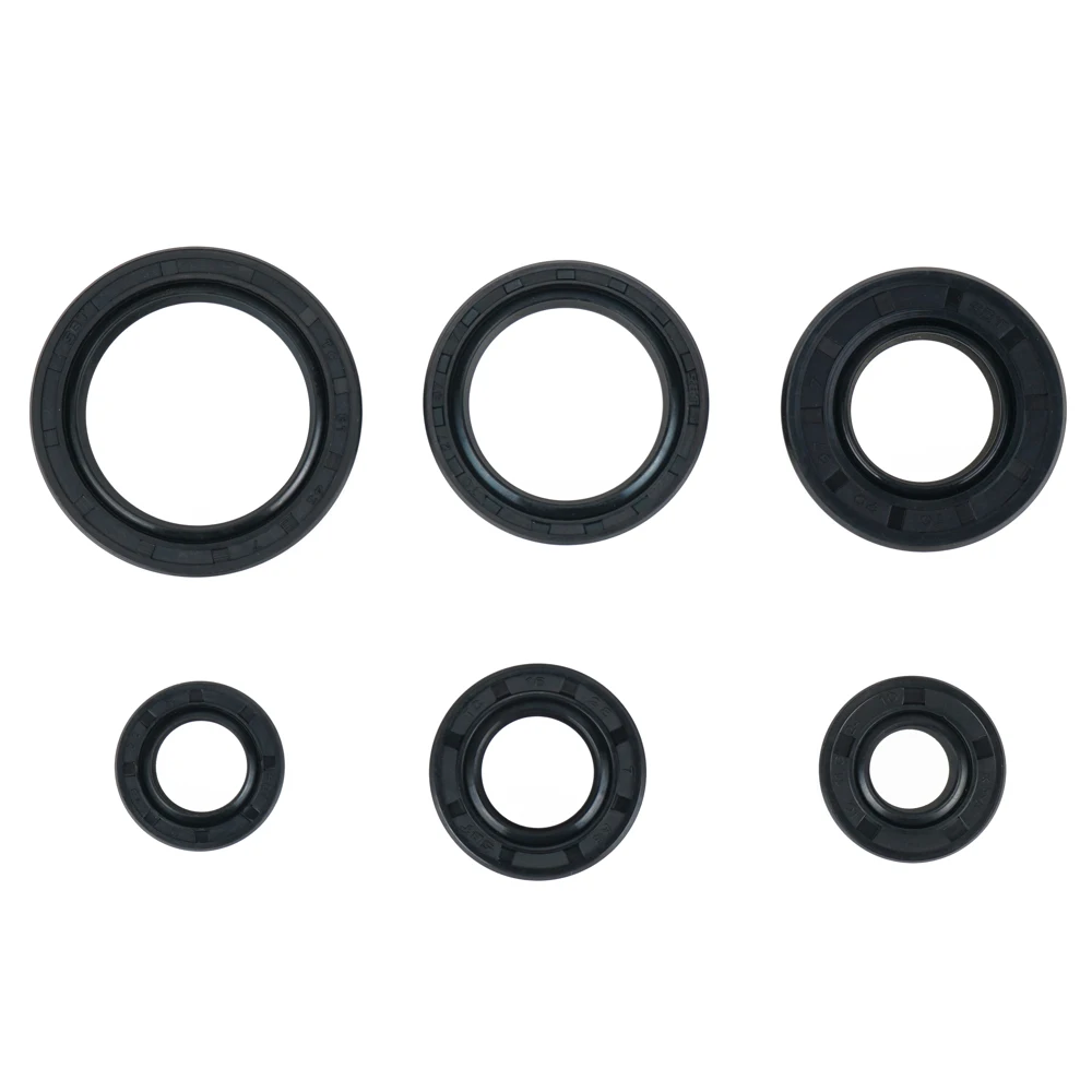 

6pcs Motorcycle Accessories Front Fork Oil Seal Dust Seal For Honda CT110 All Years 1981-1986 1982 1983 1984 1985