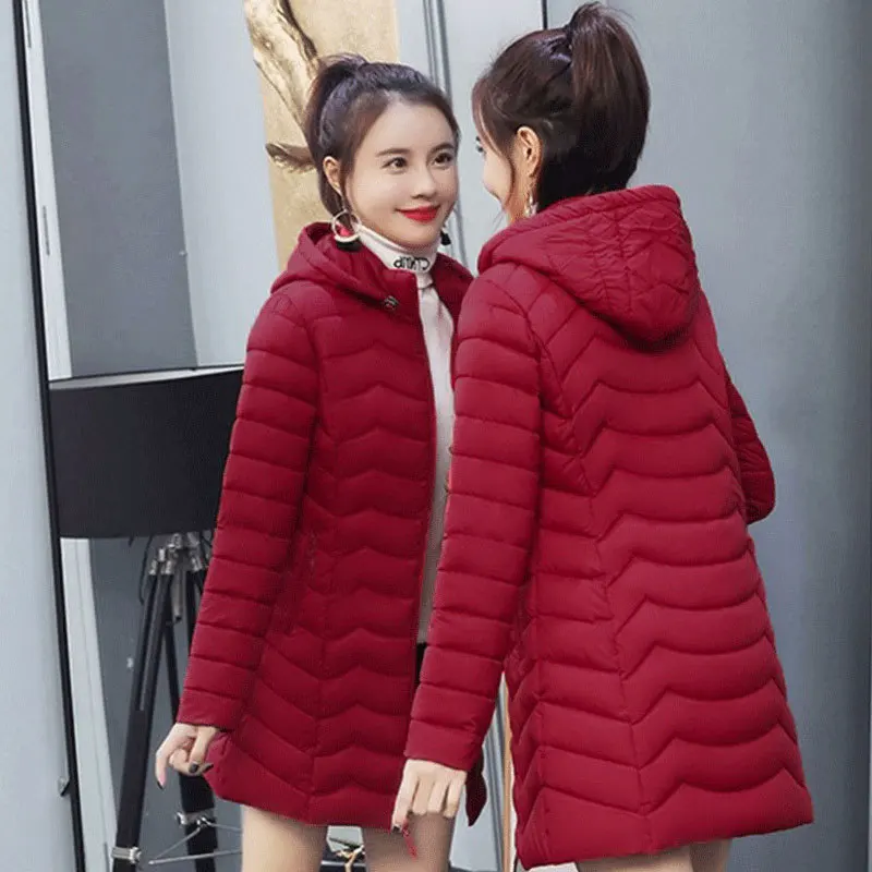 Женская зимняя одежда топы манто Femme Hiver Puffer длинная куртка дешевые пальто