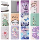 Женский чехол для Samsung Galaxy Tab A 8 2019, чехол для планшета A8.0, милый мультяшный чехол для планшета A8 с S Pen