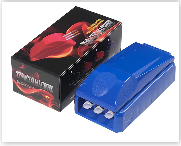 

Tanyte Hot Selling 5 Pieces of 8MM Three-tube Plastic Portable Mini Manual Cigarette Maker Tobacco Tool Creative Accessories