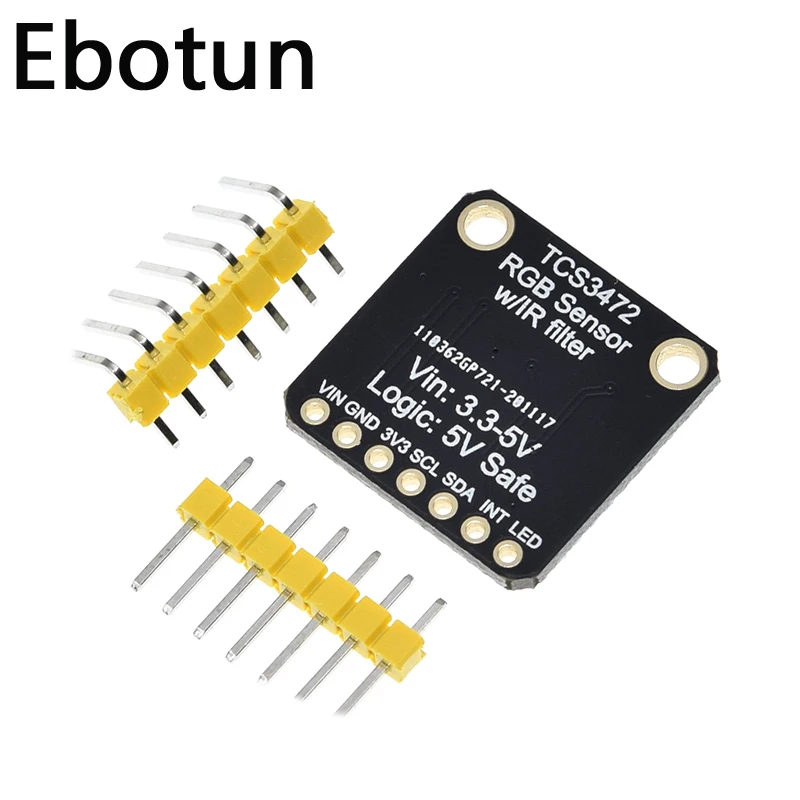 Модуль распознавания цветного датчика для TCS34725 RGB макетная плата IIC Arduino STM32 |