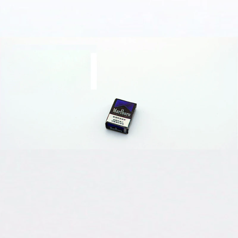 1/12 Dollhouse Miniature Accessories Mini Cigarette Case Simulation box Model Toys for Doll House Decoration Pretend Play |