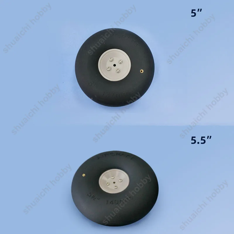 1 шт самолета pu колеса пневмат