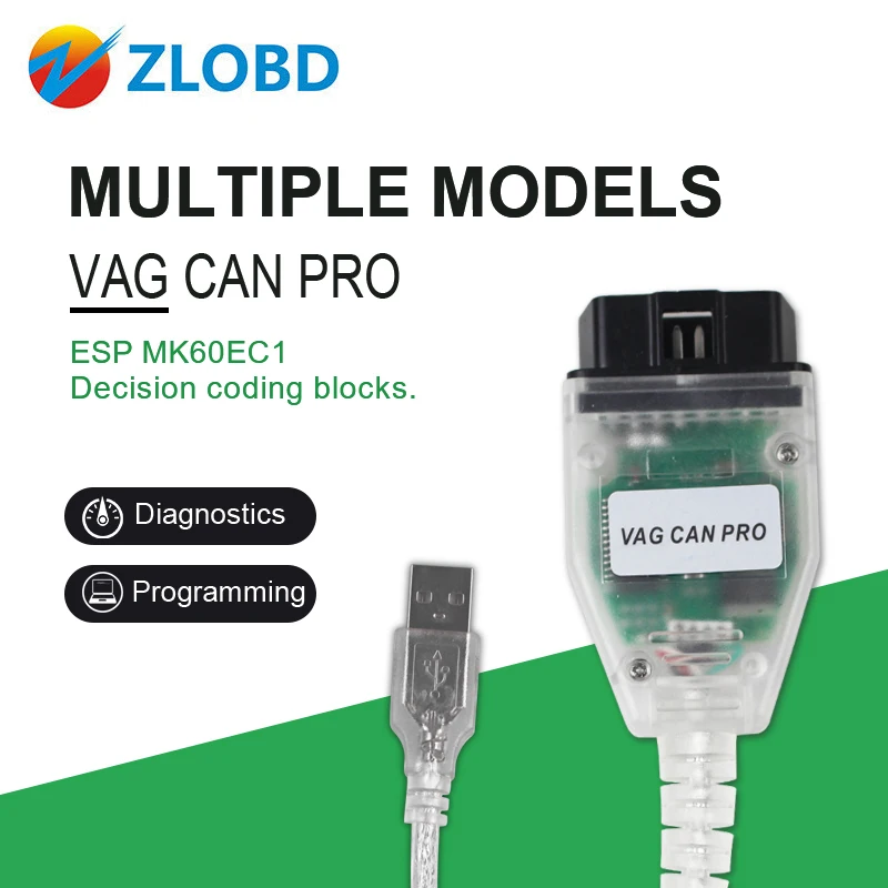 VAG CAN PRO V5.5.1 VCP Сканер Поддержка Can Bus UDS K линия работает для AUDI BUS + Line Special On Sale|can vag|vag