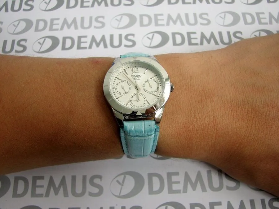 Часы Casio Collection LTP-2069L-7A2 – оригинальные женские кварцевые наручные часы с