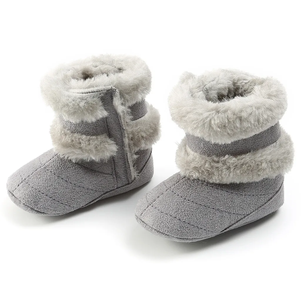 Winter Baby Shoes детская обувь Baby Boots Keep Warm Infant Newborn Baby Girls Boys Outdoor Shoes First Walkers Shoes#0