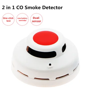 2 in 1 carbon monoxide and smoke alarm combination co smoke detector indoor home security flash warning alarm 30 off free global shipping