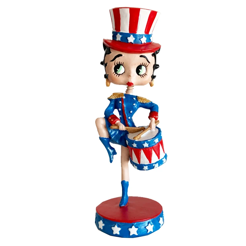 Горячая Распродажа ручной росписью в стиле Betty девочка статуя креативная Изделия