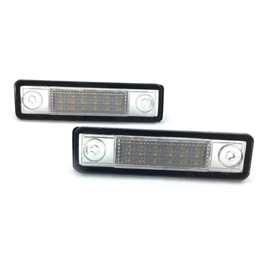 2x светодиодный Автомобильный Номерной Знак 12 в белый номерной знак лампа для