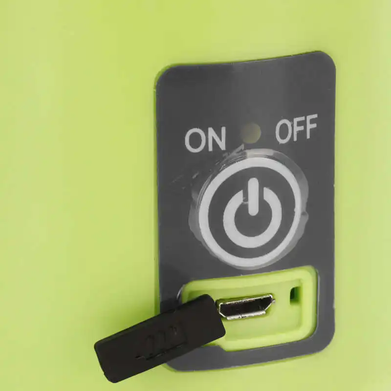 380ml portable electric juicer automatic fruit juice maker blender usb charging for home green kitchen appliance free global shipping