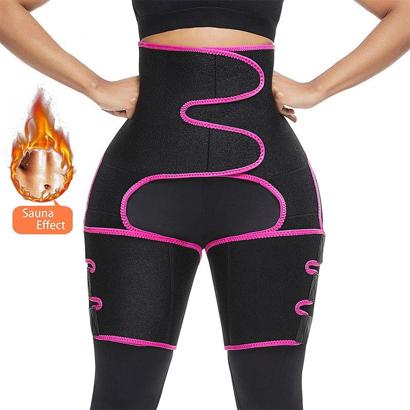 

NEW2021 SJASTME Neoprene Sweat Body Shaper Legs Shaper Waist Shaper Fat Reduce Shaping Thigh Trimmer Butt Lifting Slimming Belt