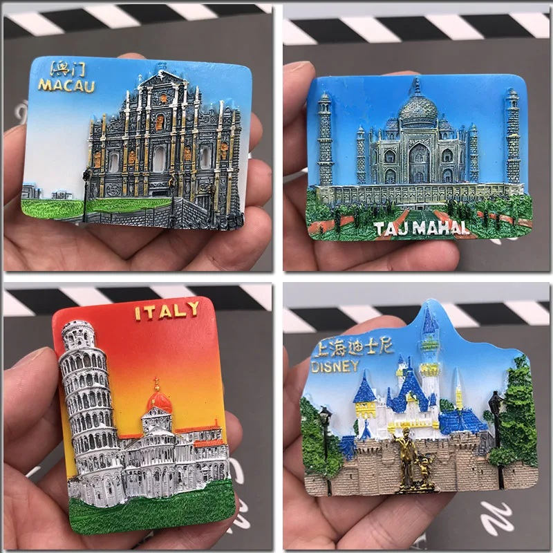 Тадж Макао sanba Арка туристический сувенир на холодильник Кухня украшения
