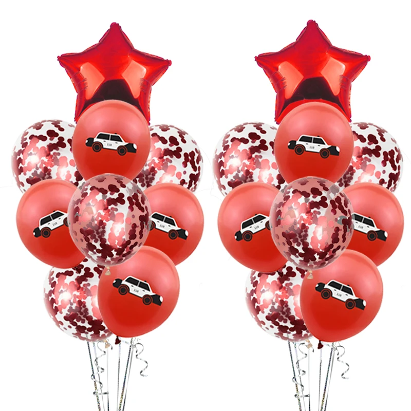 

Воздушные шары для детей, 12 дюймов, автомобильные воздушные шары, веселые украшения для вечеринки
