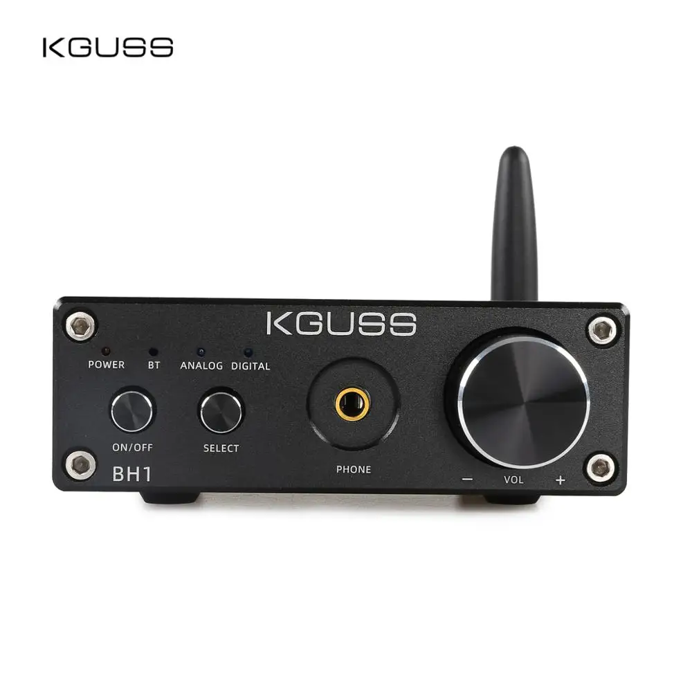 KGUSS BH1 DAC QCC3008 Bluetooth 5 0 CS8406 аудио декодер PCM5102A APTX усилитель для наушников|Усилители