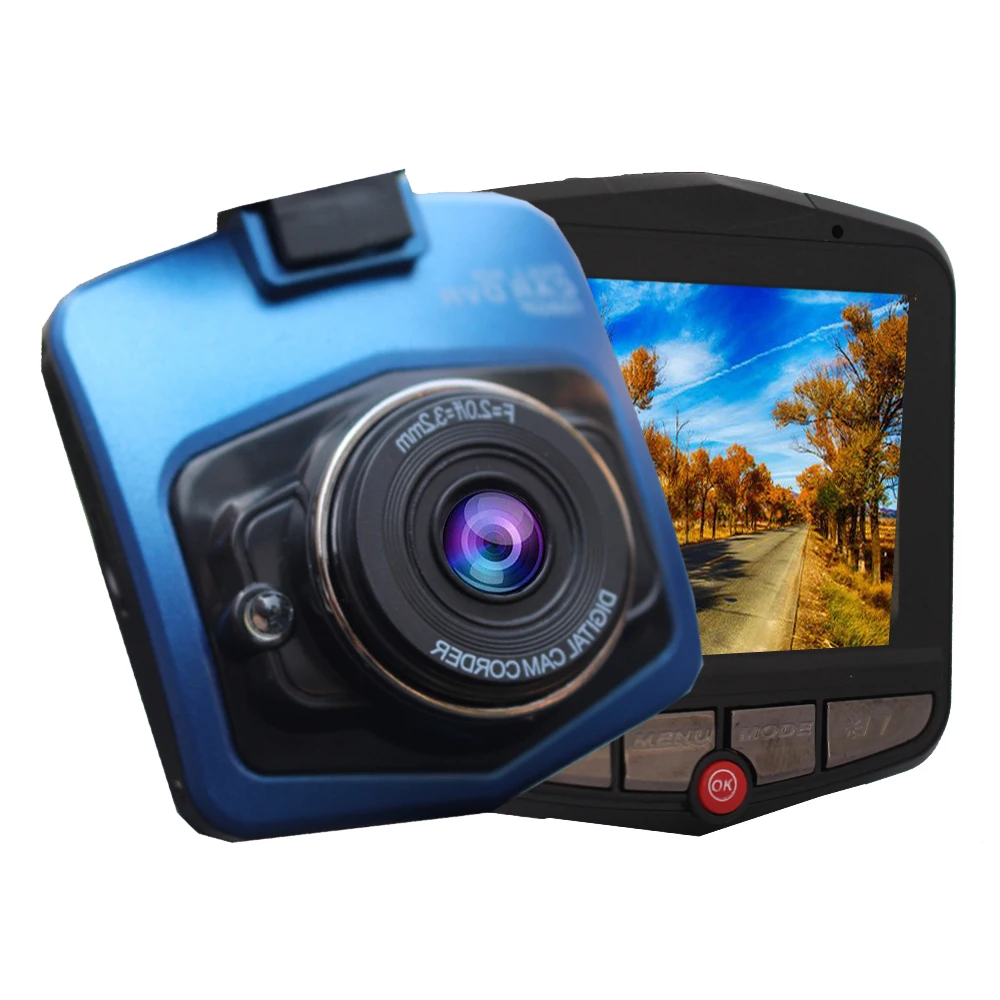 2 4 дюймов Автомобильный Камера HD 1080P Dashcam Портативный небольшой цифровой
