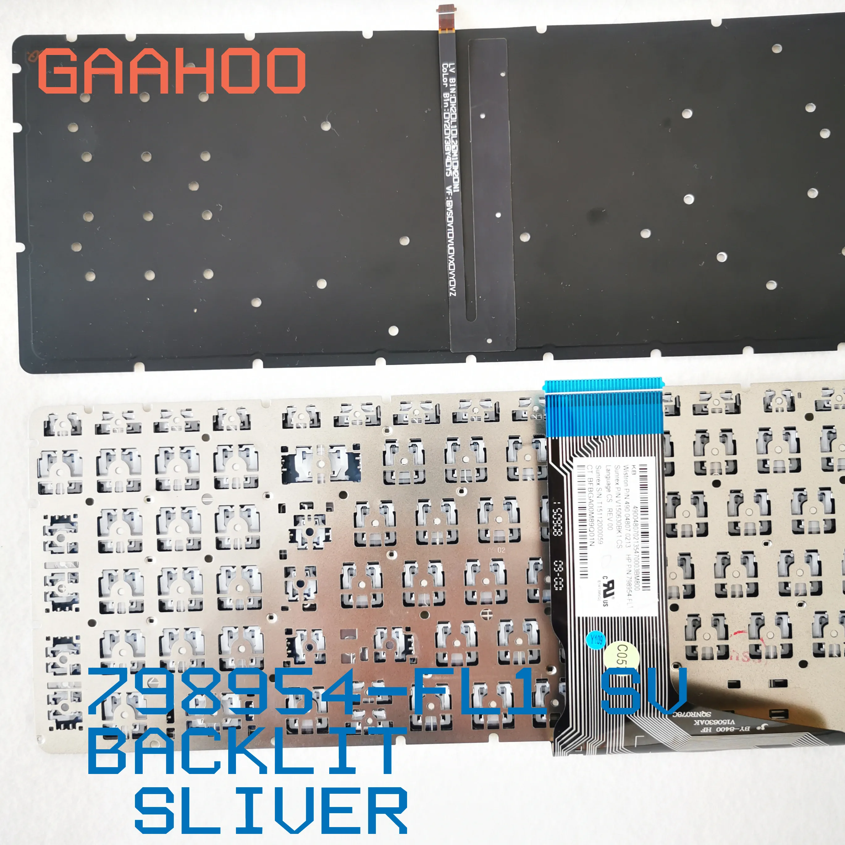 CS CZ \ SK новая Оригинальная клавиатура для ноутбука HP Pavilion 15-AB 15-AK 15z-ab100 15z-ab 15AK 15ab с
