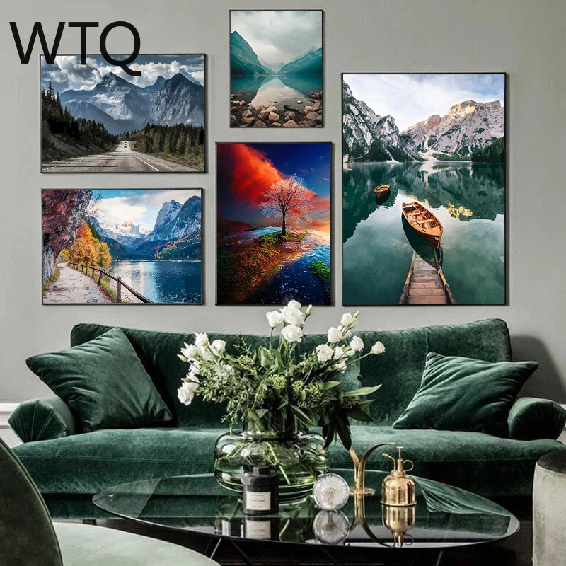 

5D Diy алмазная живопись крест Ctitch Наборы Four seasons пейзаж живопись Алмазная мозаика, алмазная вышивка полный дрель домашний Декор стены искусст...