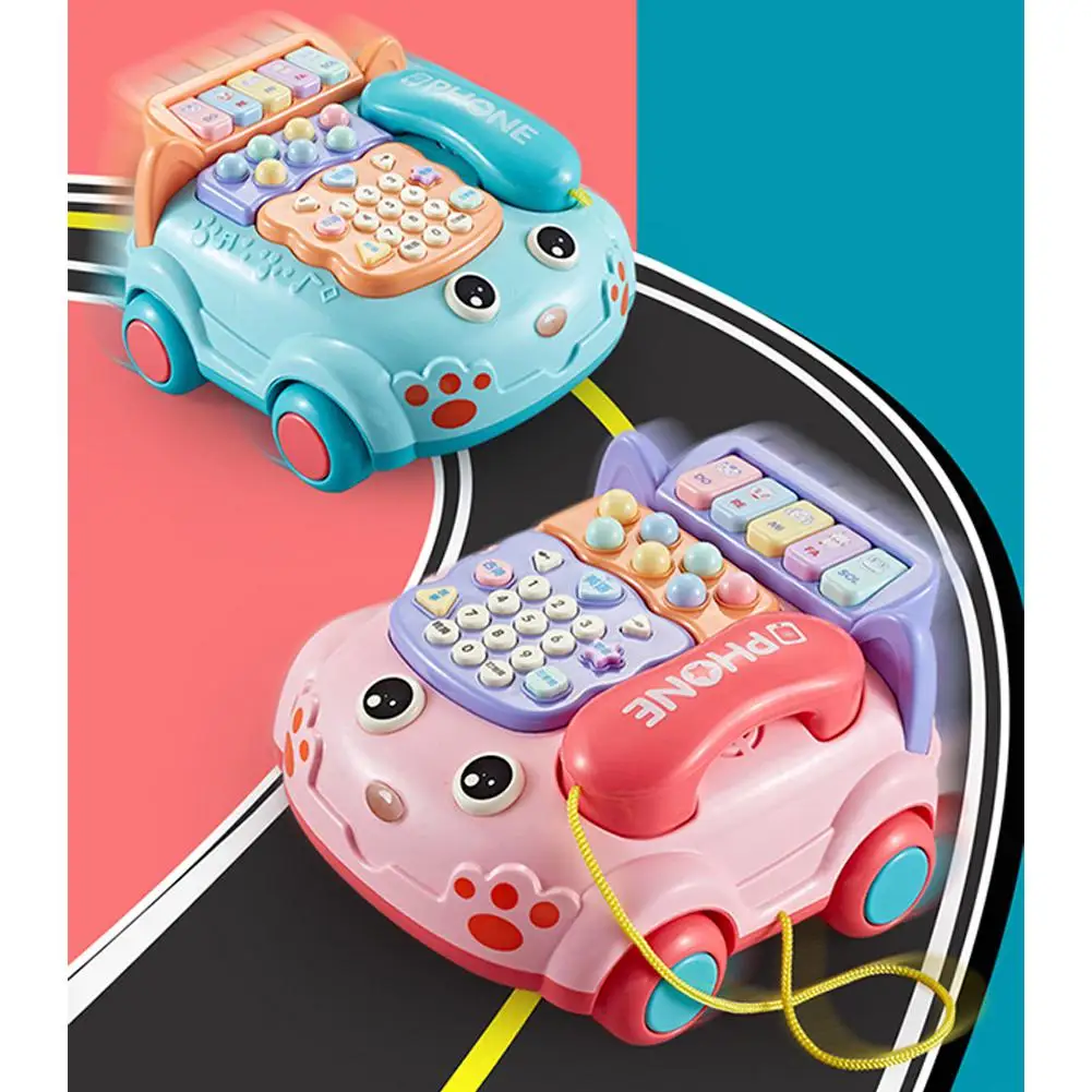 Kuulee Дети моделирование телефон игрушка Электрический музыкальный ролевые игры