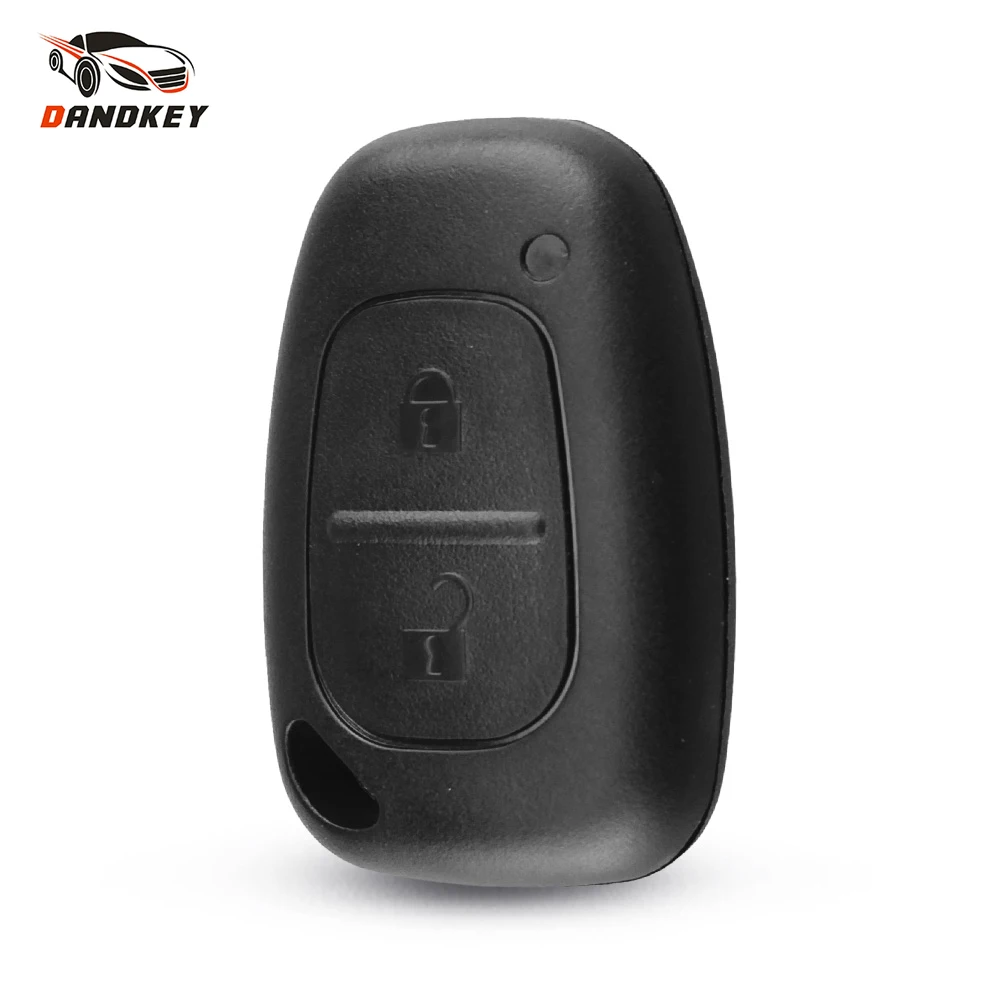 Dandkey 2 кнопки дистанционного ключа автомобиля оболочки для Renault Trafic Vauxhall Opel Master