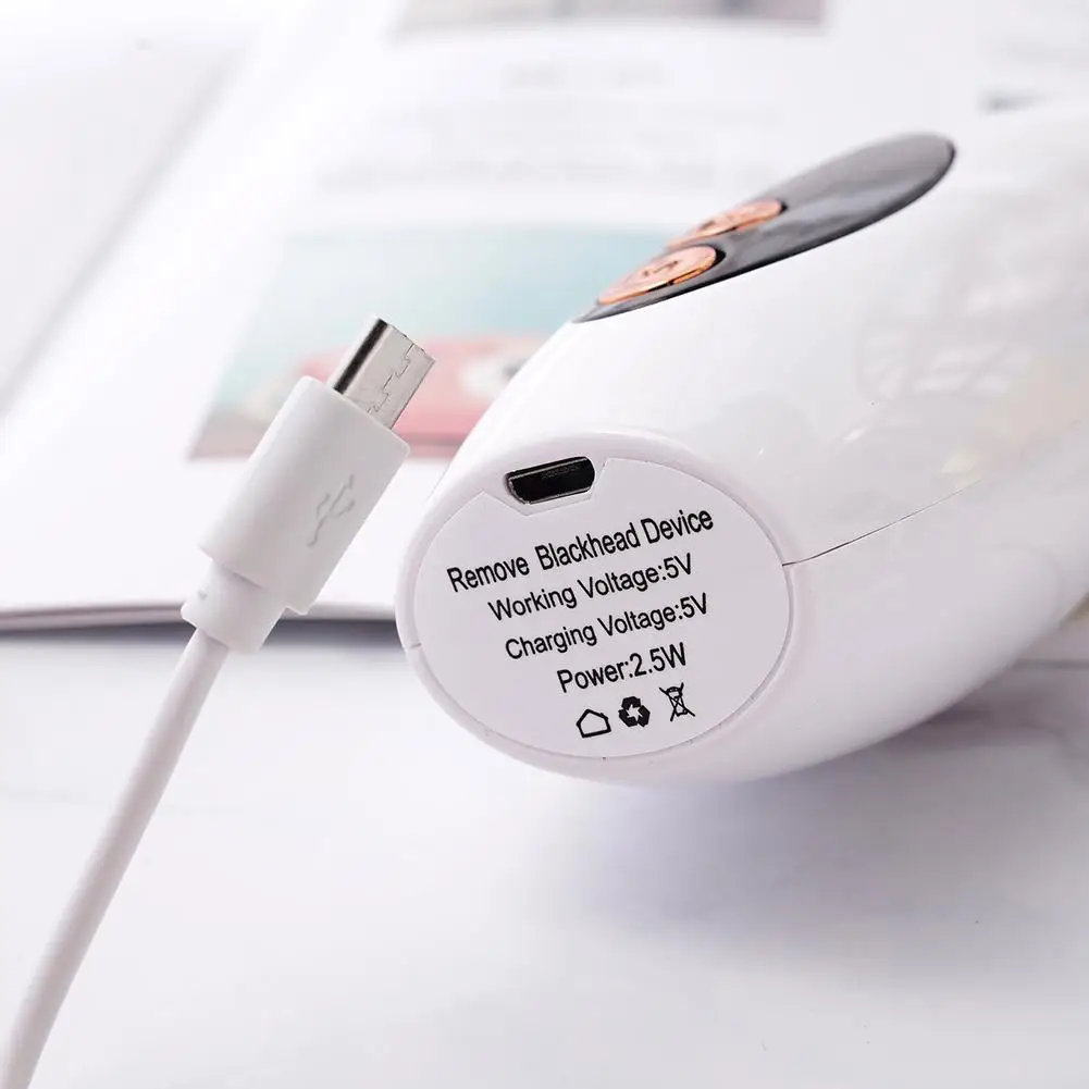 

1Pcs USB Cleanerlackhead Remover Face Pore Vacuum Acne Care Skin Pore Vacuum Cleaner Removal Pimple Suction T H1K3