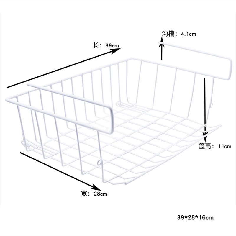 Железная корзина для хранения в японском стиле художественная кованая