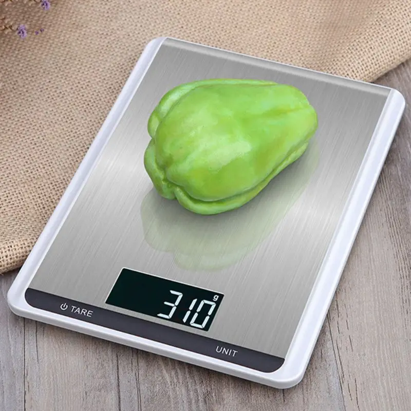 

5kg/10kg Household Kitchen Scale Electronic Food Scales Measuring Tool LCD Digital Weighing Scale