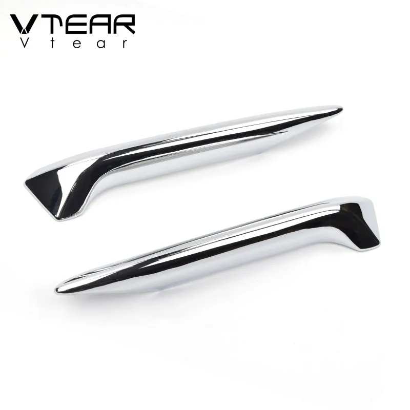 

Vtear для ниссан кашкай j11 Nissan Qashqai j11 Dualis Противотуманные фары Крышка передний задний корпус внешний Хромированный украшение автомобиля-Стайлинг Аксессуары 2019 2020